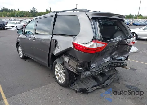 2015 Toyota Sienna Xle/Limited из США, поврежденный, VIN 5TDDK3DC5FS114485